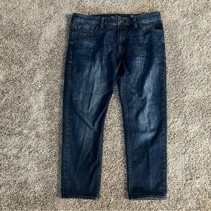 Mavi Jeans Men's 36x28 Blue Dark Wash Jake Slim Leg